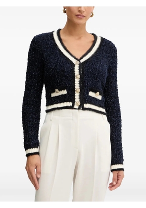 GUESS USA Aomori V-neck button cardigan - Blue