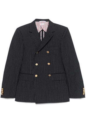 Thom Browne pinstripe wool blazer - Blue
