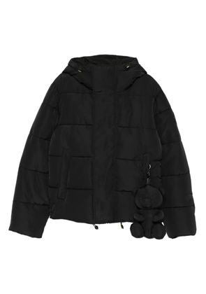 BARROW hooded quilted jacket - Black