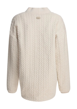 Agnona cable-knit button cardigan - Neutrals