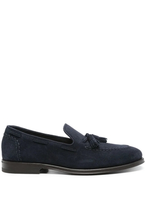 Henderson Baracco tassel-detail boat shoes - Blue
