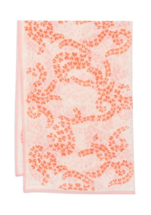 Lanvin floral-print silk scarf - Pink