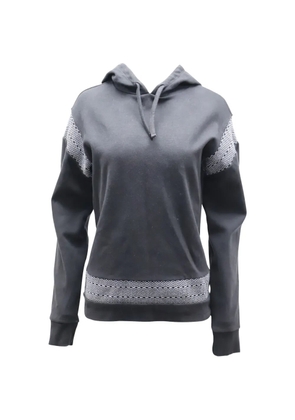 A.P.C. zig-zag print laguna hoodie - Grey