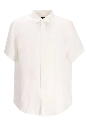 Armani Exchange linen shirt - White