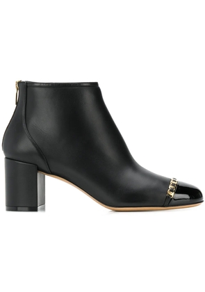 Ferragamo 95mm Vara Chain boots - Black