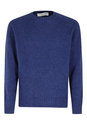 Filippo De Laurentiis crewneck sweater - Blue