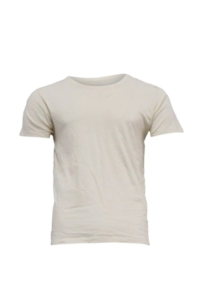 Gucci Pre-Owned logo-detail T-shirt - Neutrals