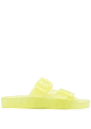 Balenciaga Mallorca buckled slide - Yellow