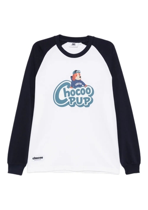 CHOCOOLATE long-sleeve T-shirt - White