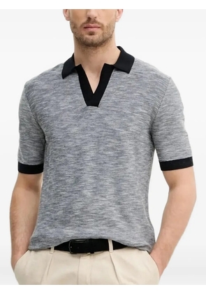 Armani Exchange textured-knit T-shirt - Blue