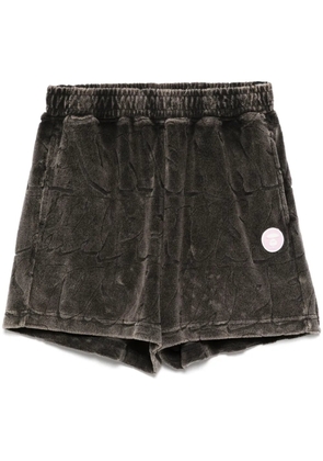 AAPE BY *A BATHING APE® logo sweat short - Brown