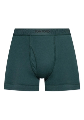 TOM FORD logo-waistband boxers - Green