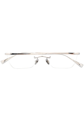 EQUE.M Gleam Eyes I cat-eye glasses - Silver
