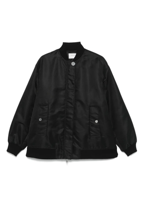 Sportmax button-up bomber jacket - Black