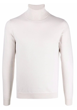 Malo roll neck cashmere jumper - Neutrals