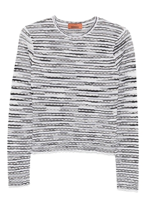 Missoni striped sweater - White