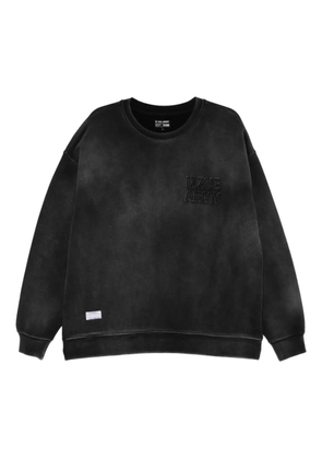 izzue logo-embroidered sweatshirt - Black
