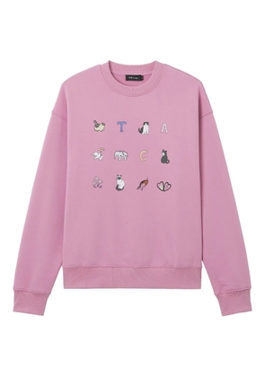 tout a coup graphic crewneck sweatshirt - Pink