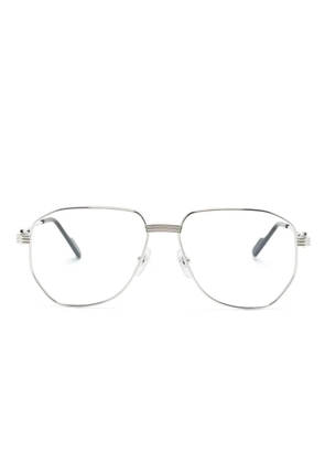 Cartier Eyewear pilot-frame glasses - Black