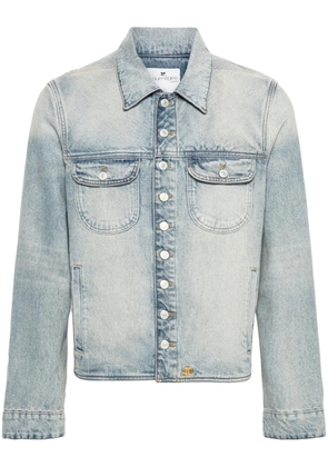 Courrèges button-up denim jacket - Blue
