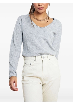 vue sur mer Paloma V-neck T-shirt - Grey