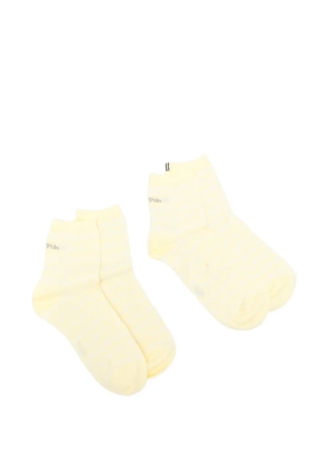 Marc O'Polo logo socks (set of two) - Yellow