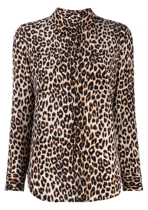 Equipment Signature slim-fit shirt - Neutrals