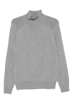 Eleventy high-neck raglan-sleeve sweater - Grey
