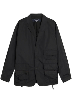 Comme des Garçons Homme taffeta jacket - Black