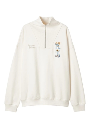 Musium Div. drop-shoulder sweatshirt - White