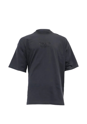 VETEMENTS mock-neck cotton T-shirt - Black