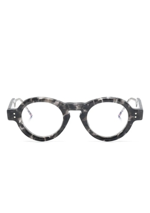 Thom Browne Eyewear round-frame glasses - Grey