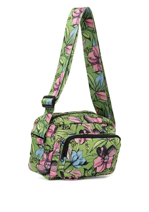 Stine Goya floral-print cross body bag - Green
