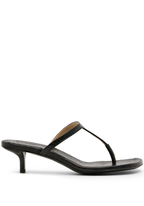 Marsèll Sottiletta leather sandals - Black