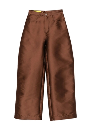 Marques'Almeida high-waist trousers - Brown