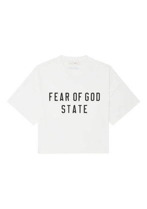 FEAR OF GOD ESSENTIALS fear of god state T-shirt - White