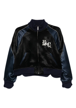 Undercover embroidered bomber jacket - Black