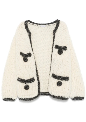 Maiami bouclé cardigan - Neutrals