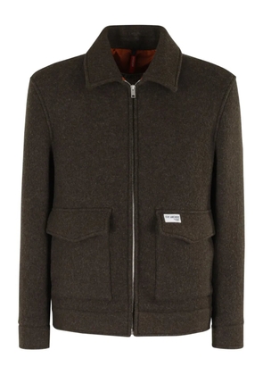 Fay plush truck jacket - Brown