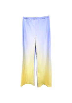 Cult Gaia gradient-effect trousers - Blue