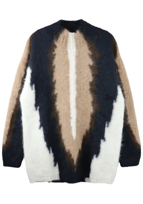 Walter Van Beirendonck Big Foot sweater - Neutrals