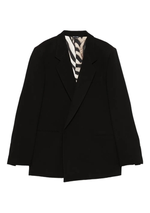 ERALDO single-breasted blazer - Black