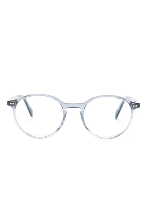 Lunor round glasses - Blue