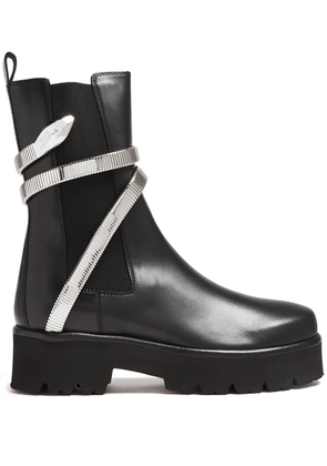 René Caovilla 45mm Juniper boots - Black