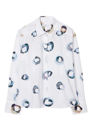 PS Paul Smith printed shirt - White