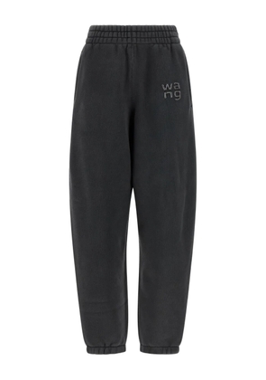 Alexander Wang logo-detail track pants - Black