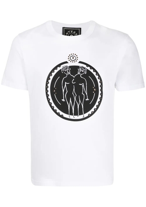 10 CORSO COMO Gemini print T-shirt - White