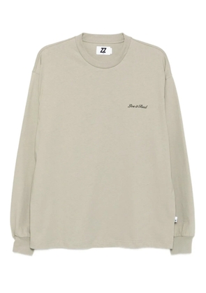 izzue long-sleeved T-shirt - Green