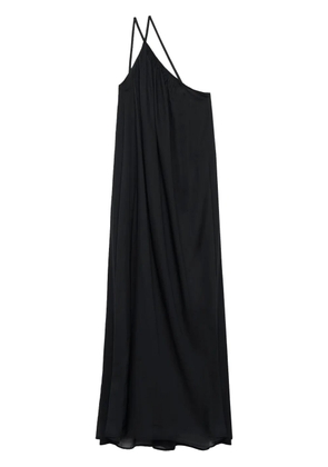 Closed gathered dress - Black