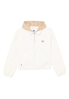 CHOCOOLATE logo-embroidered jacket - Neutrals